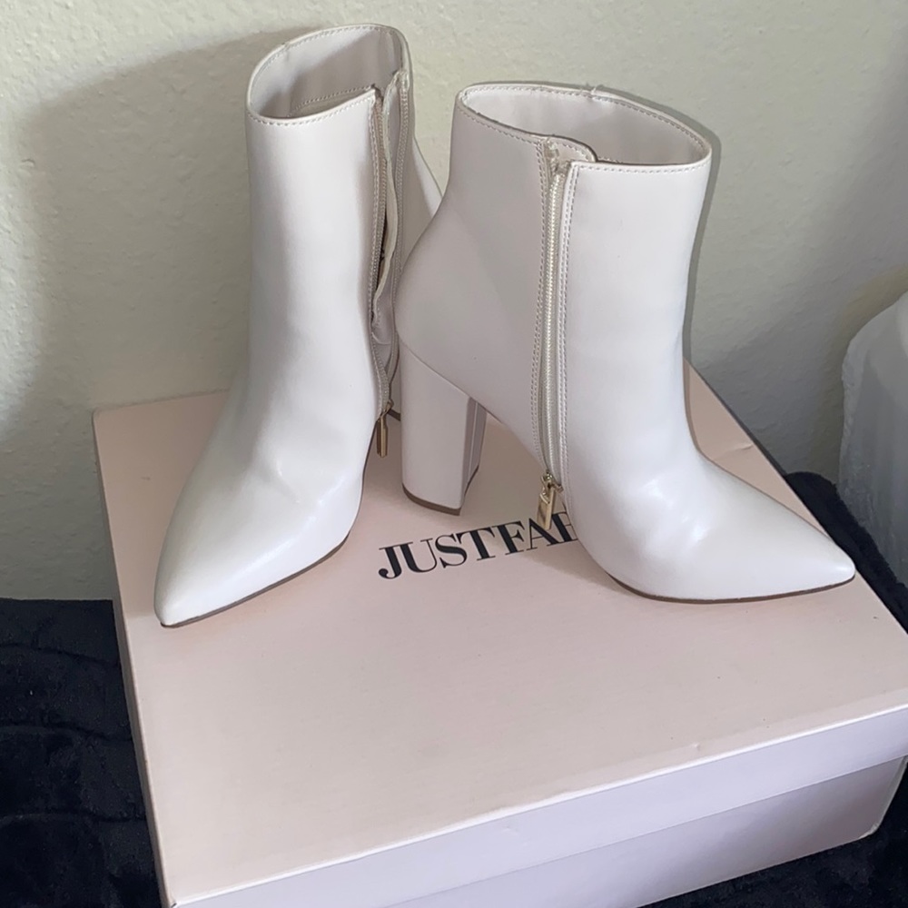 White/Ivory Booties